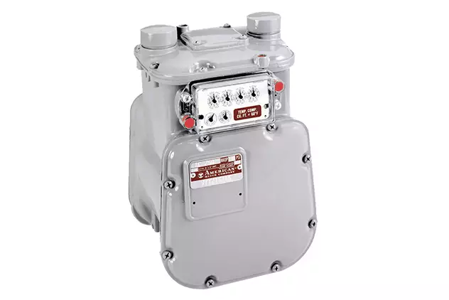 image of a gas meter from QMC