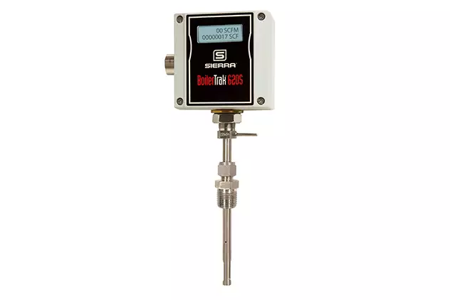 image of a boilertrak meter from QMC and SRB