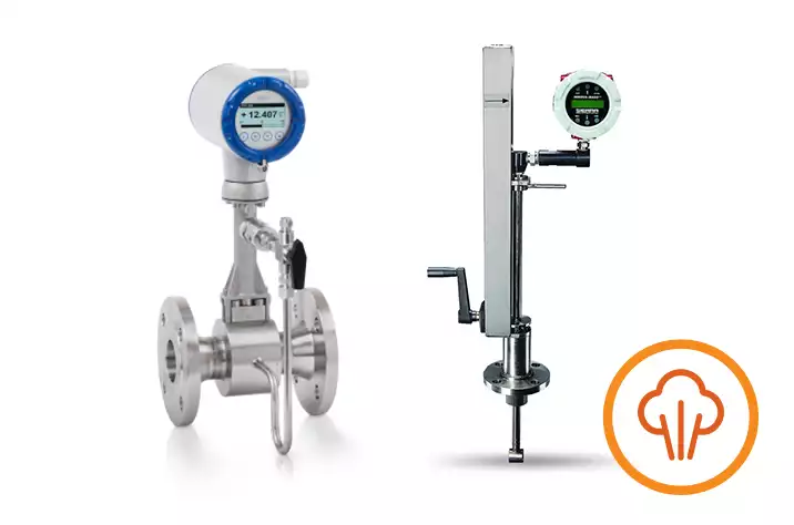 image of steam meters from QMC and SRB